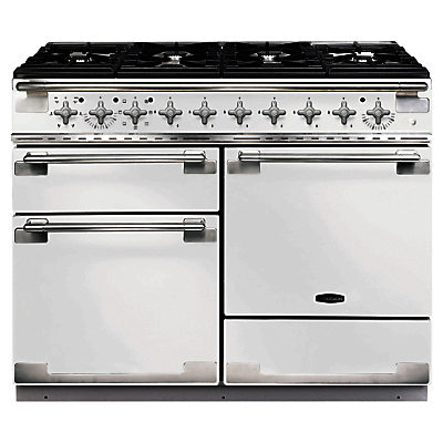 Rangemaster Elise 110 Dual Fuel Range Cooker White Rangemaster Elise 110 Dual Fuel Range Cooker White